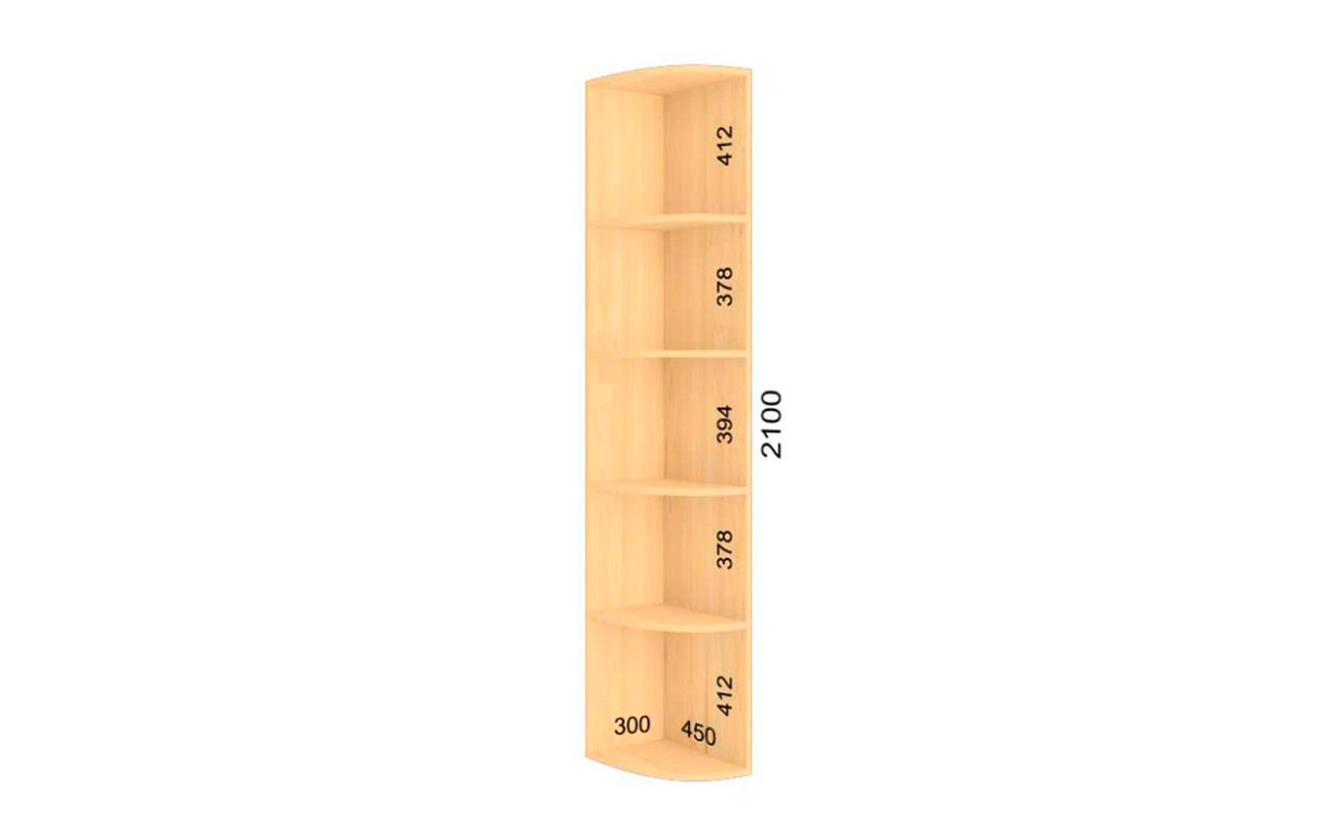 

Консоль прямая 30х45х210 см. Феникс Мебель