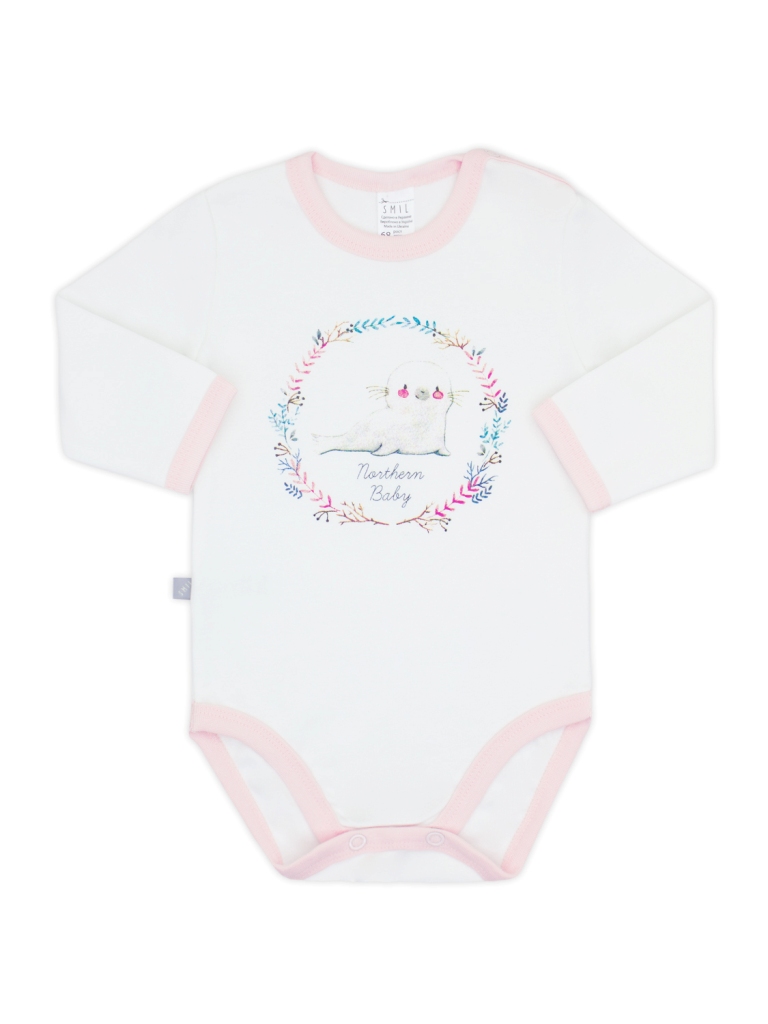 

Боди - футболка д.р. Smil 86 Белый (д.) 102435