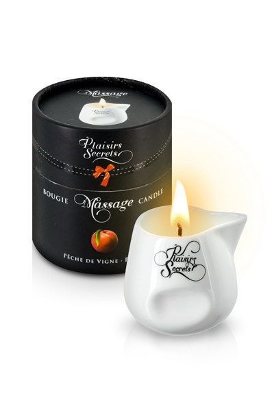 

Массажная свеча 80 мл Plaisirs Secrets Peach