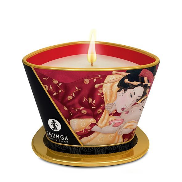 

Массажная свеча 170 мл Shunga Massage Candle Sparkling Strawberry Wine