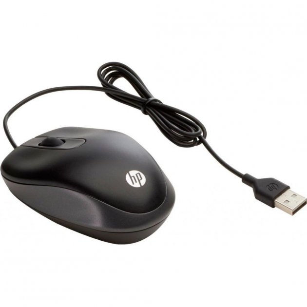 

Компъютерная мышь HP Travel Mouse USB Black (G1K28AA)