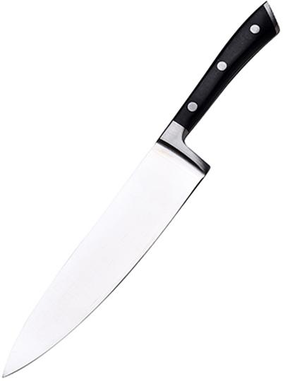 

Нож поварской Bergner MasterPro Master 20см из нержавеющей стали, черный