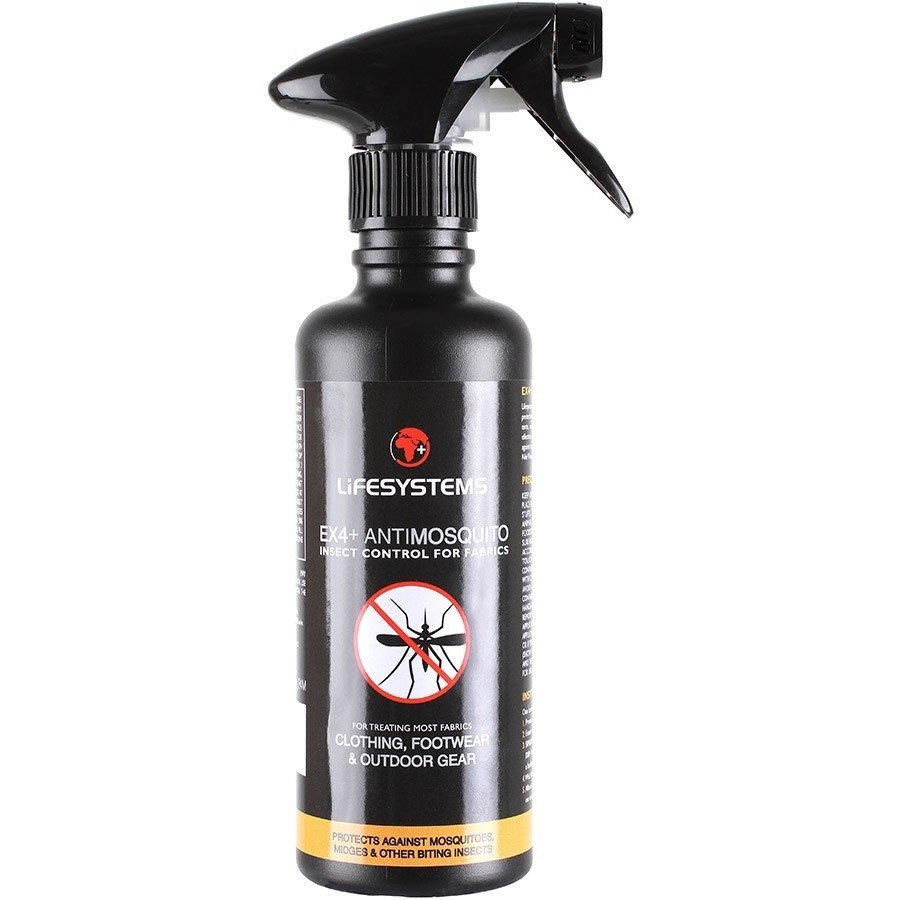 

Средство от насекомых для ткани Lifesystems EX-4 Anti-Mosquito (300 мл, 3,5 кв.м) (6350)
