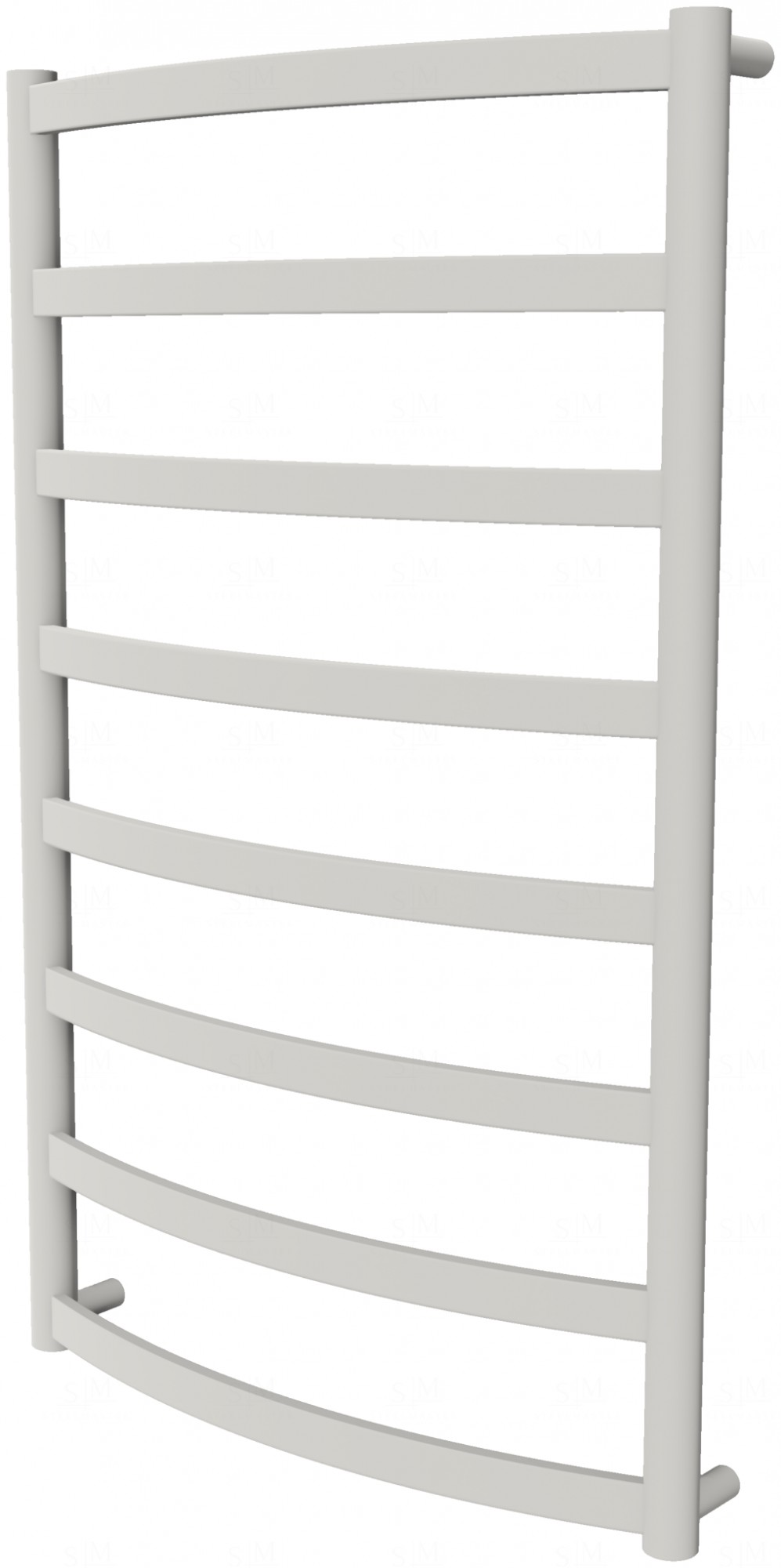 

Белая сушилка для полотенец Maxima 8 RAL9016 лесенка 850x532, white