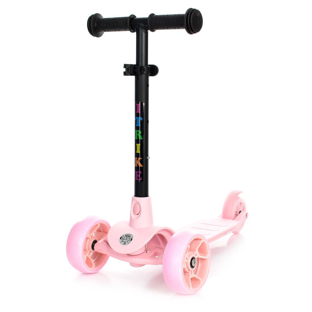 

Самокат iTrike MINI BB 3-047-P Black-Pink (BB 3-047)