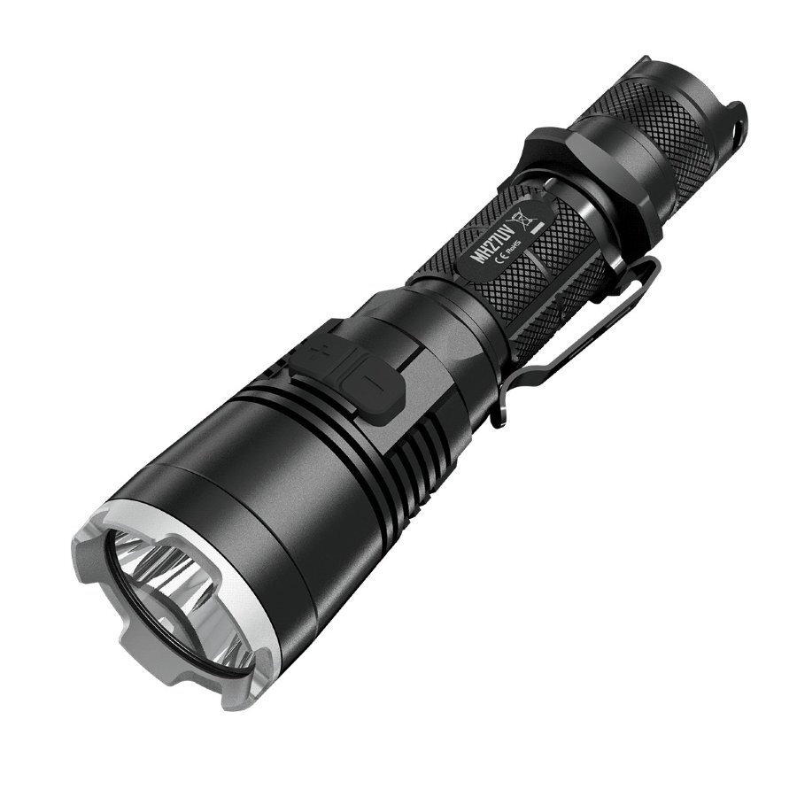 

Фонарь ручной Nitecore MH27UV (Сree XP-L HI V3 + ultraviolet LED, 1000 люмен, 13 режимов, 1х18650, USB)