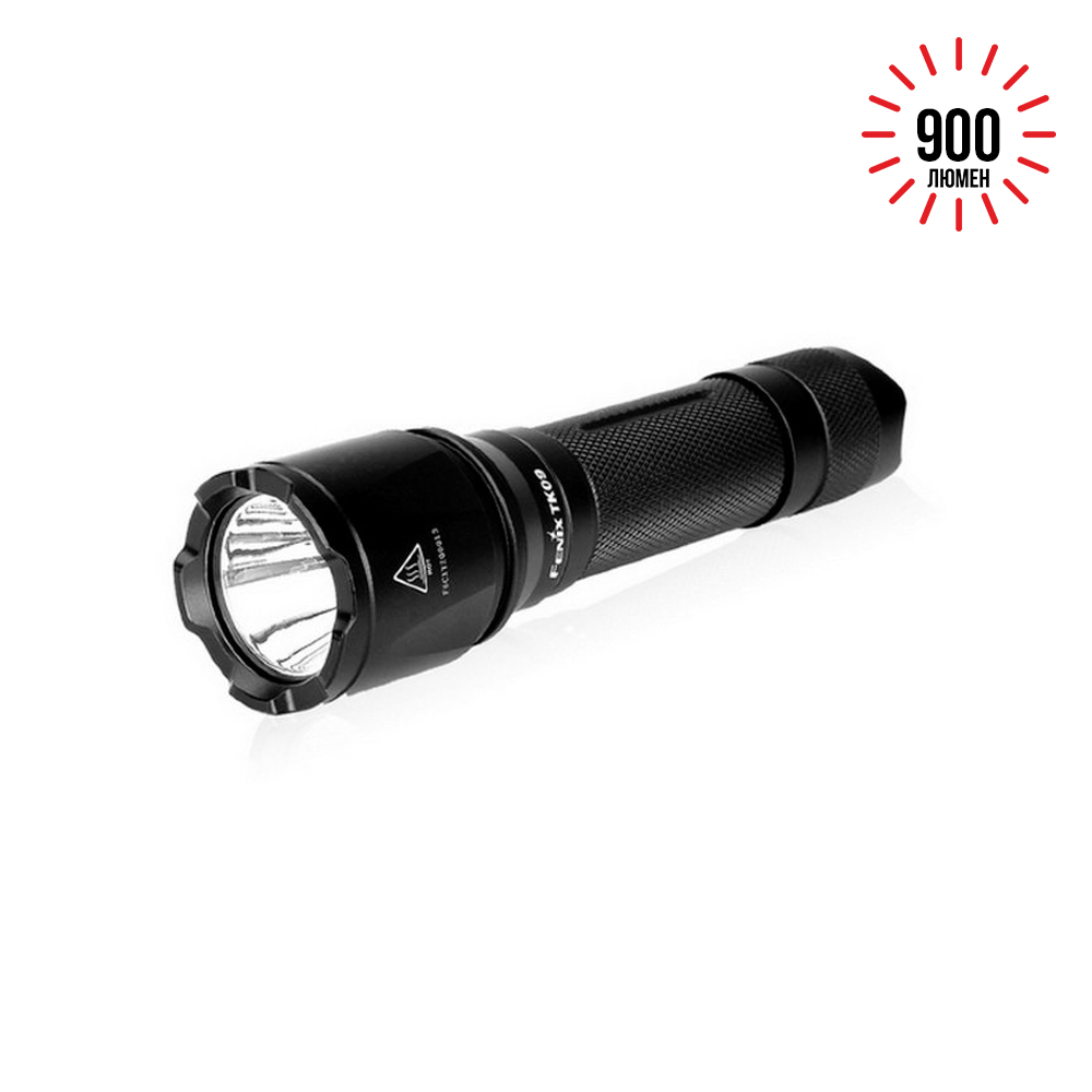 

Фонарь ручной Fenix TK09 2016 (Cree XP-L HI, 900 люмен, 4 режима, 1x18650)
