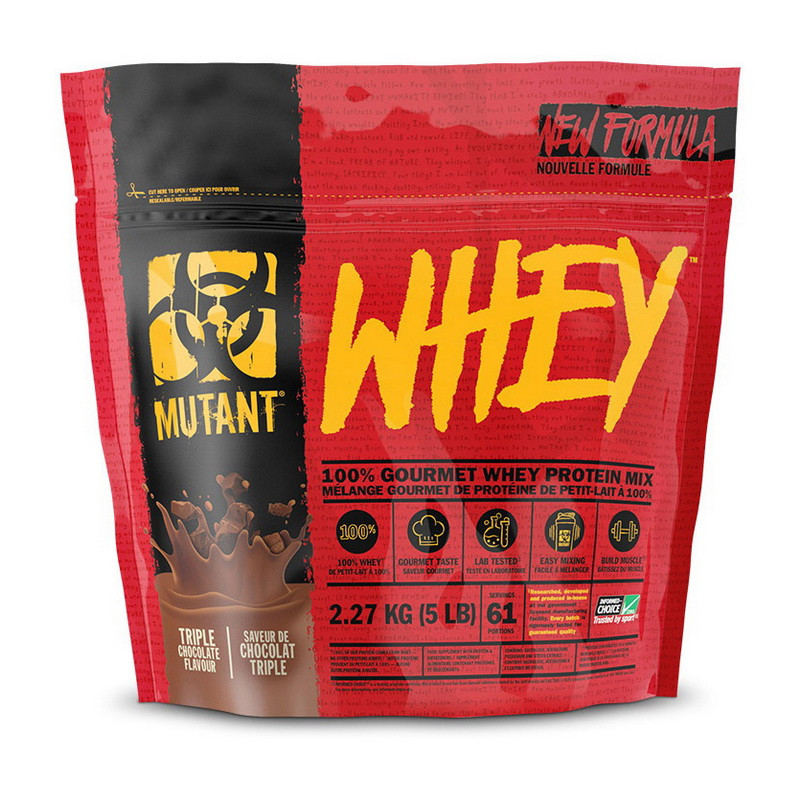 

Изолят сывороточного протеина Mutant Fit Foods "Mutant Whey" Шоколад (2270г)