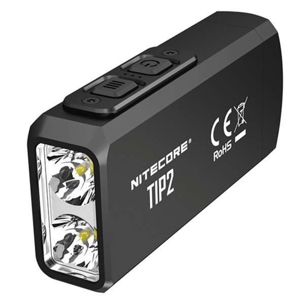 

Фонарь-брелок наключный Nitecore TIP 2 (CREE XP-G3 S3 LED, 720 люмен, 4 режима, USB)