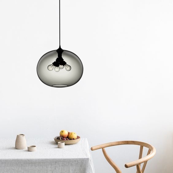

Подвес Loft Glass Smoky Grey D40/H30