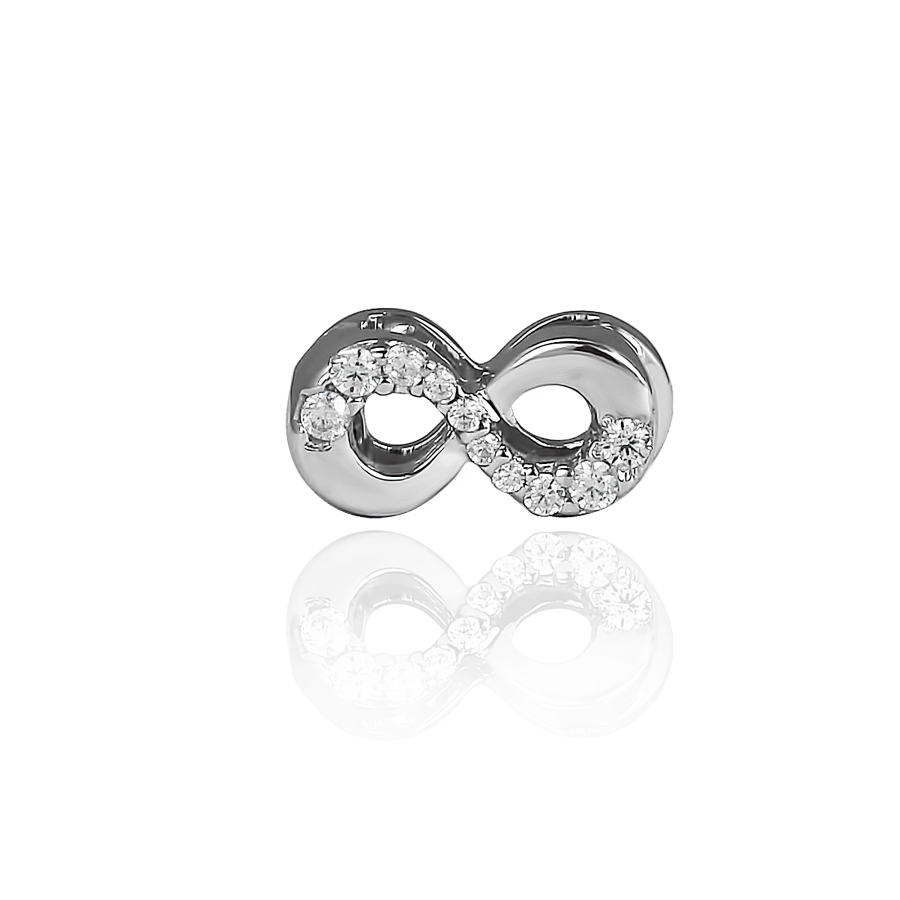 

Подвеска Qzsilver (903-01229) Серебро Белый Фианит белый
