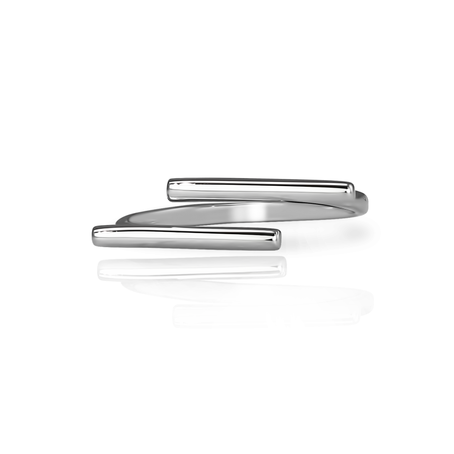 

Кольцо Qzsilver (901-01189) Серебро Белый 15.5 размер