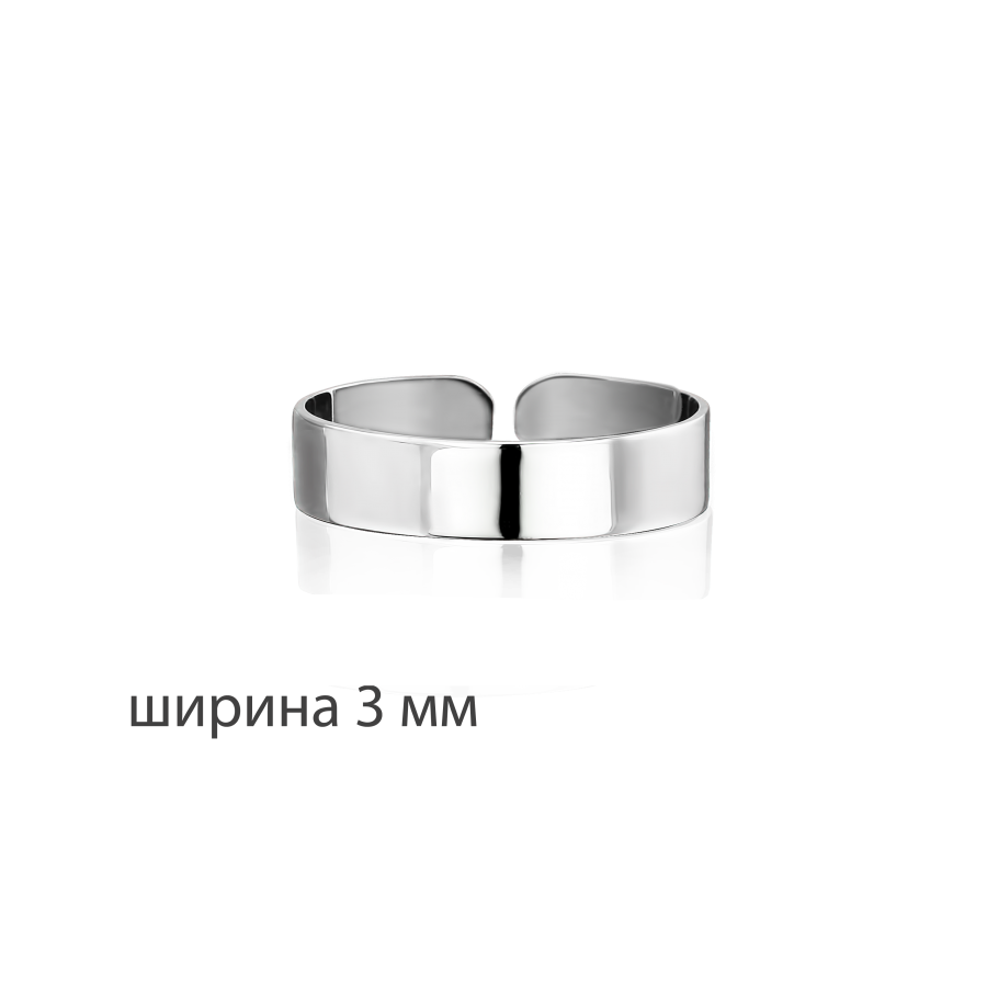 

Кольцо Qzsilver (901-01040) Серебро Белый 13.0 размер