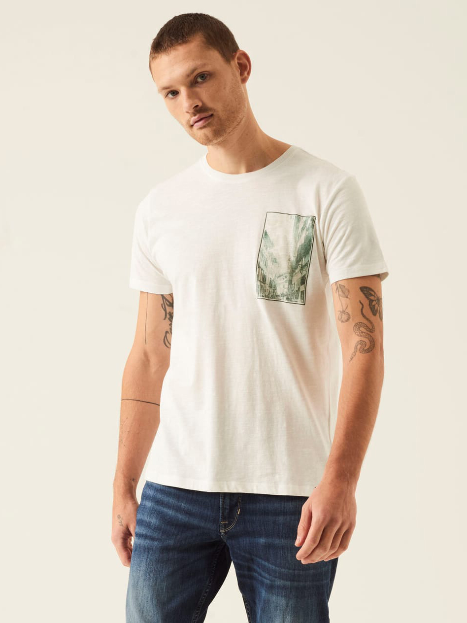 

Футболка Garcia N21202-50  Белая, Футболка Garcia N21202-50 XL Белая