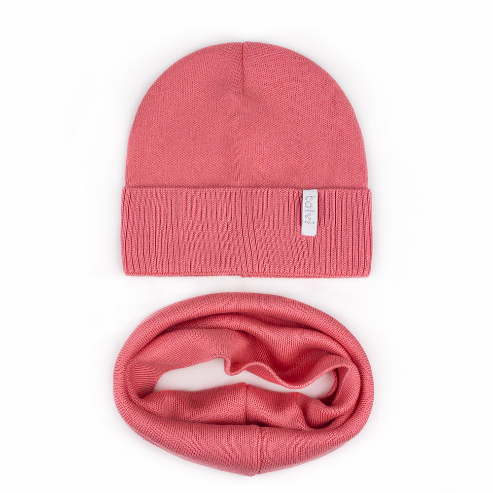 

Демисезонный Комплект Шапка и Хомут Мэриленд 50-52см 02130 Корал Talvi