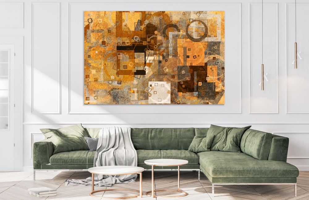 

Картина на холсте Абстракция Abstract Grunge 110х150 см.