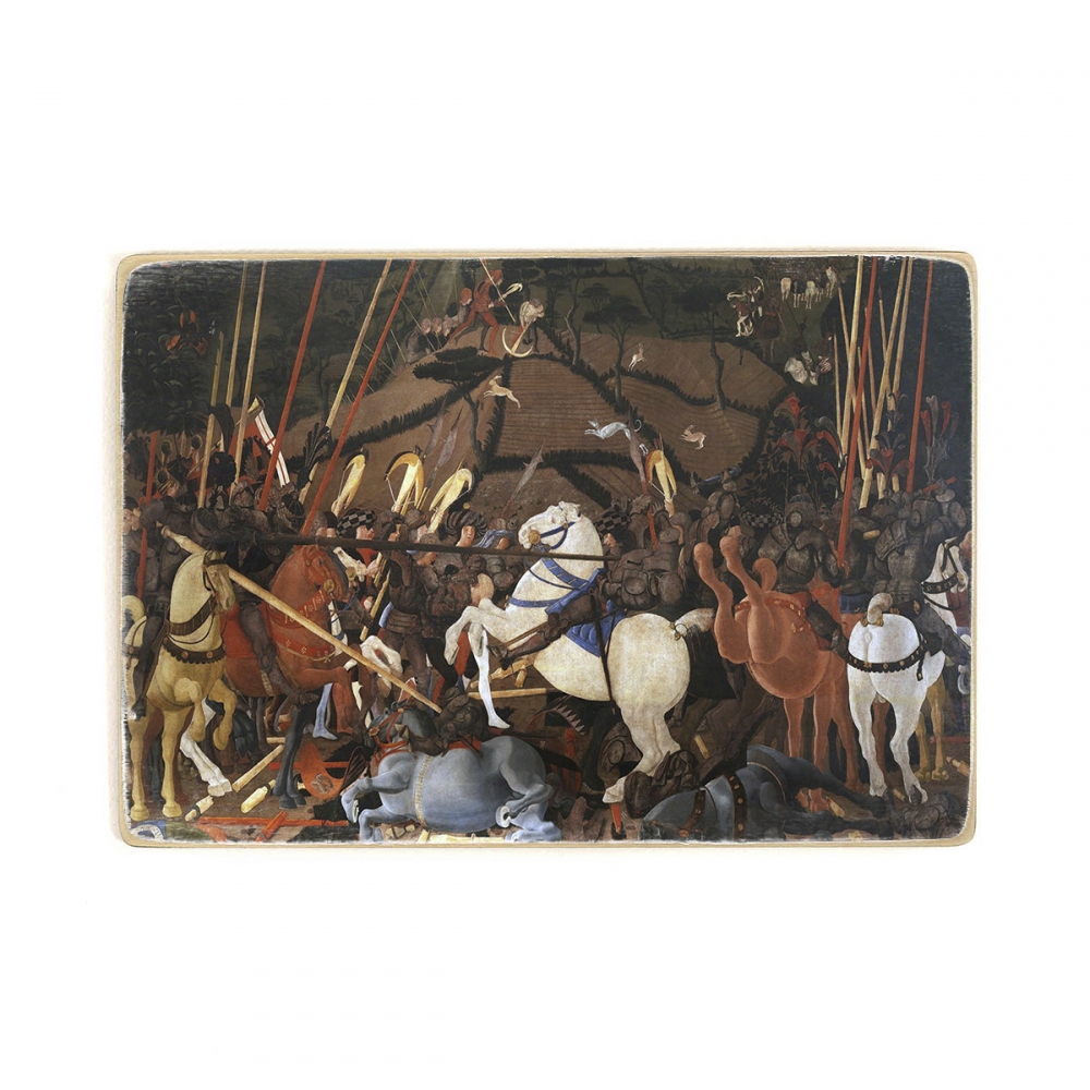 

Деревянный постер Искусство Paolo Uccello - The Battle of San Romano (c. 1456) А1
