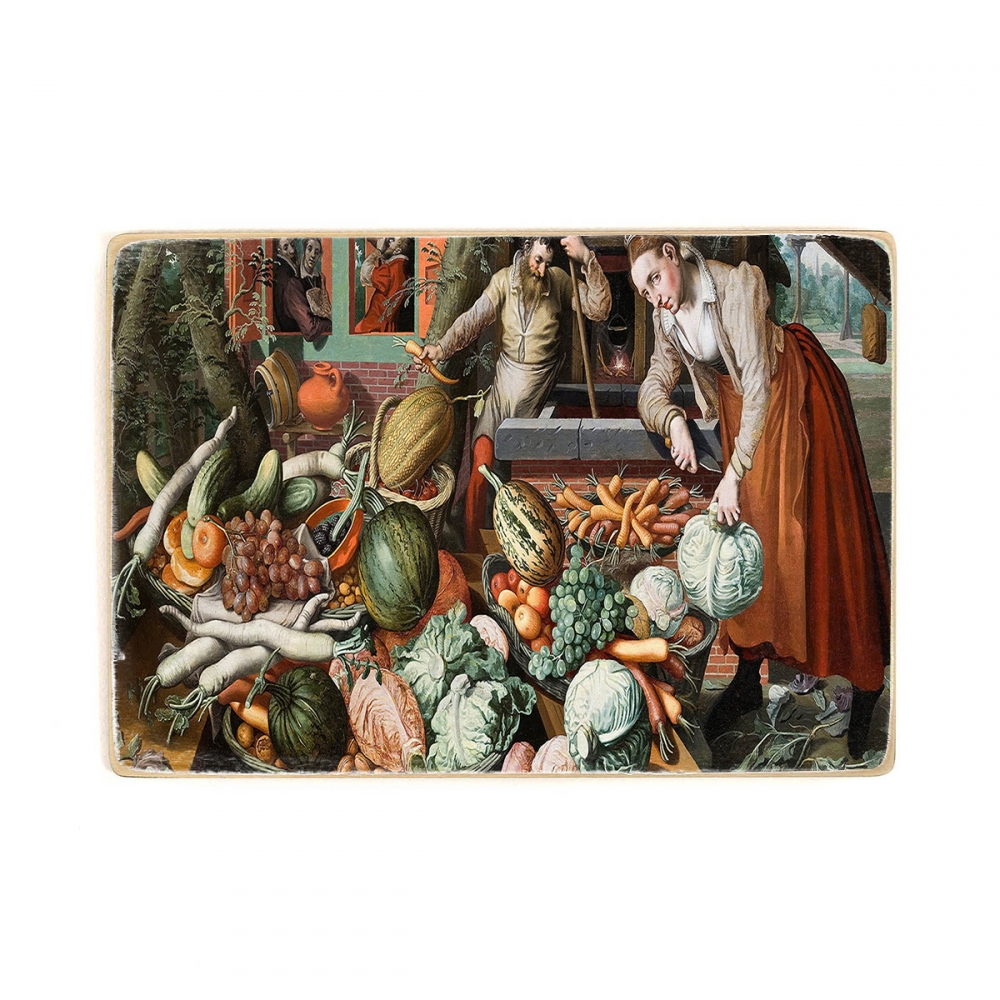 

Деревянный постер Искусство Pieter Aertsen - Market Scene А2