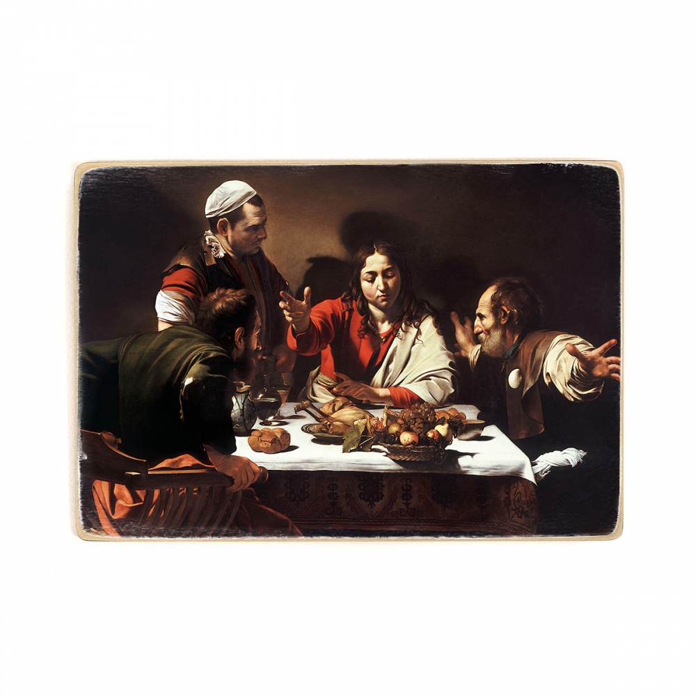 

Деревянный постер Искусство Caravaggio - Supper at Emmaus А2