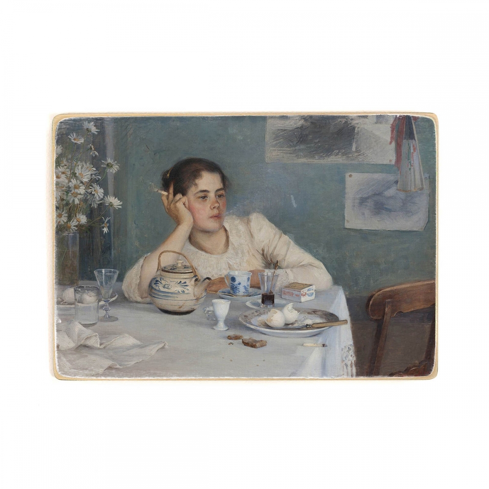 

Деревянный постер Искусство Elin Kleopatra Danielson Gambogi - After Breakfast А1