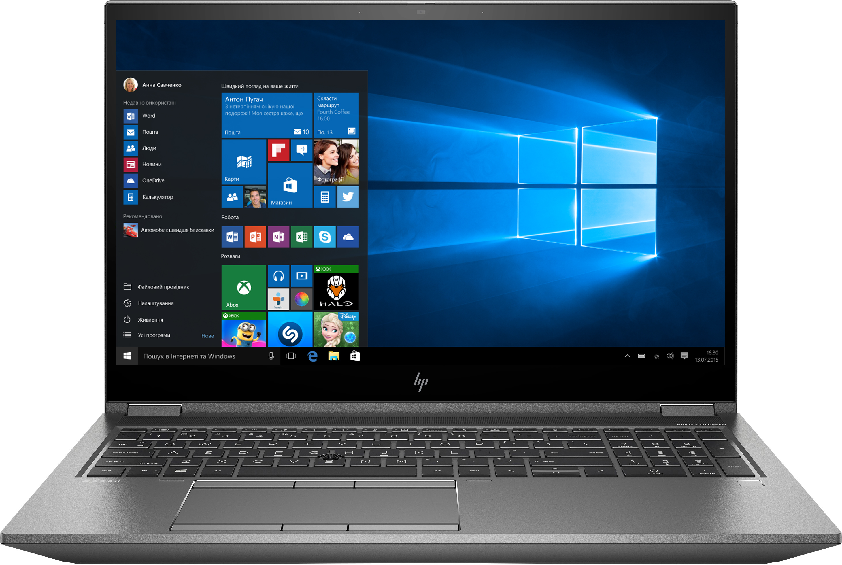 

Ноутбук HP ZBook Fury 15 G8 (314J7EA) Silver