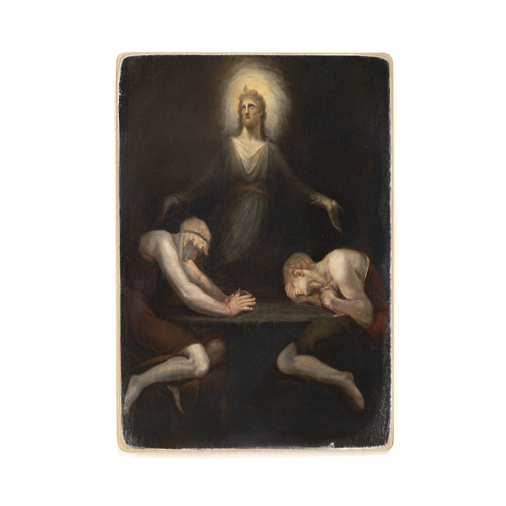 

Деревянный постер Искусство Henry Fuseli - Christ Disappearing at Emmaus А2