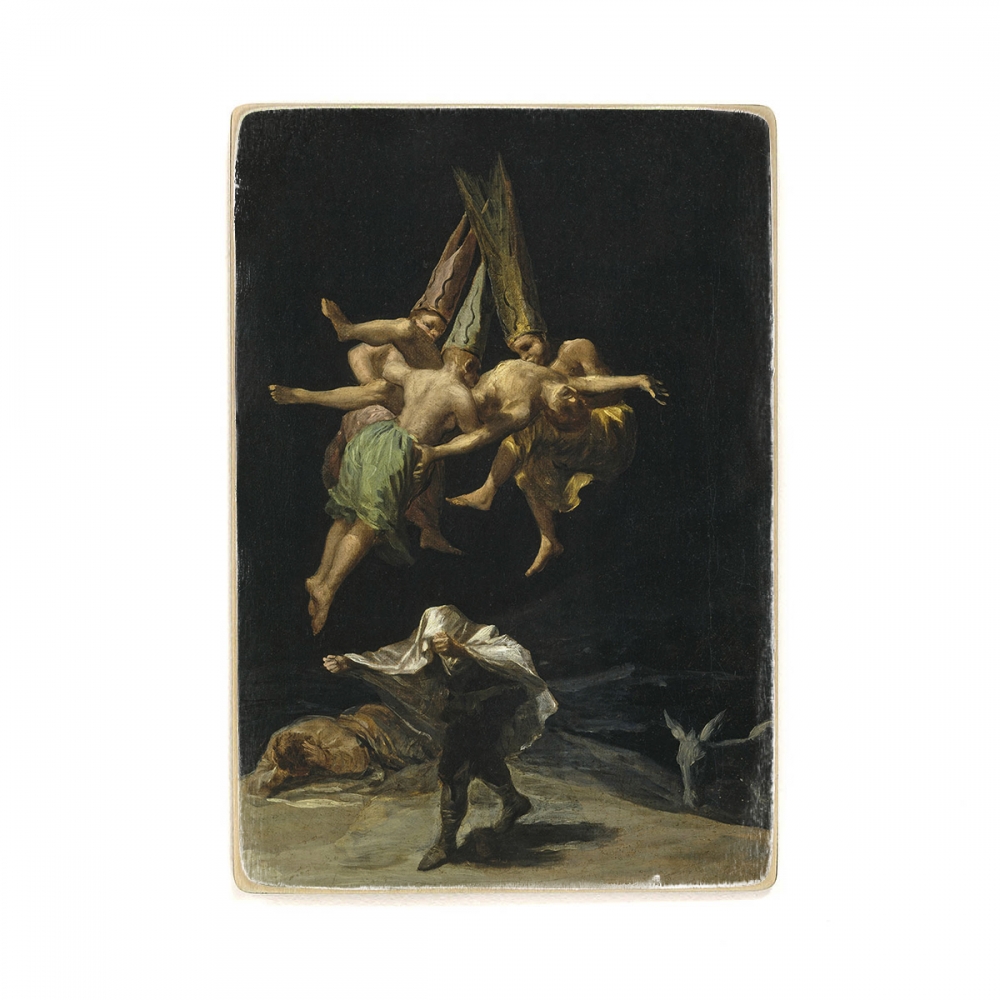 

Деревянный постер Искусство Francisco De Goya - Witches Flight А2