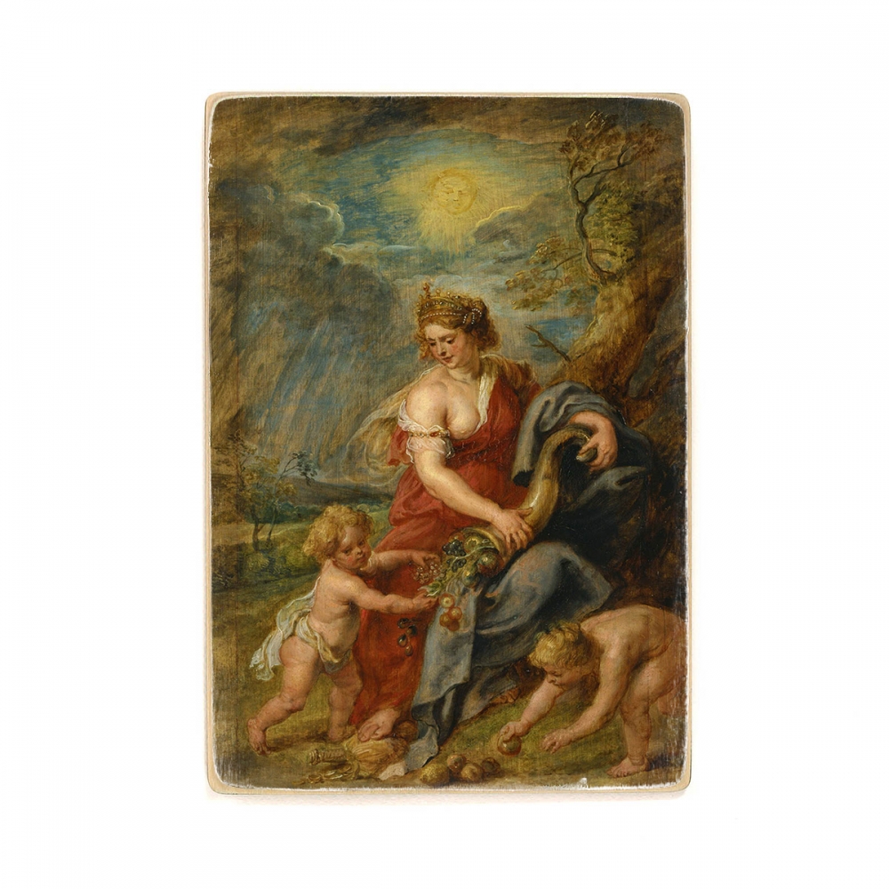

Деревянный постер Искусство Peter Paul Rubens - Abundance А1