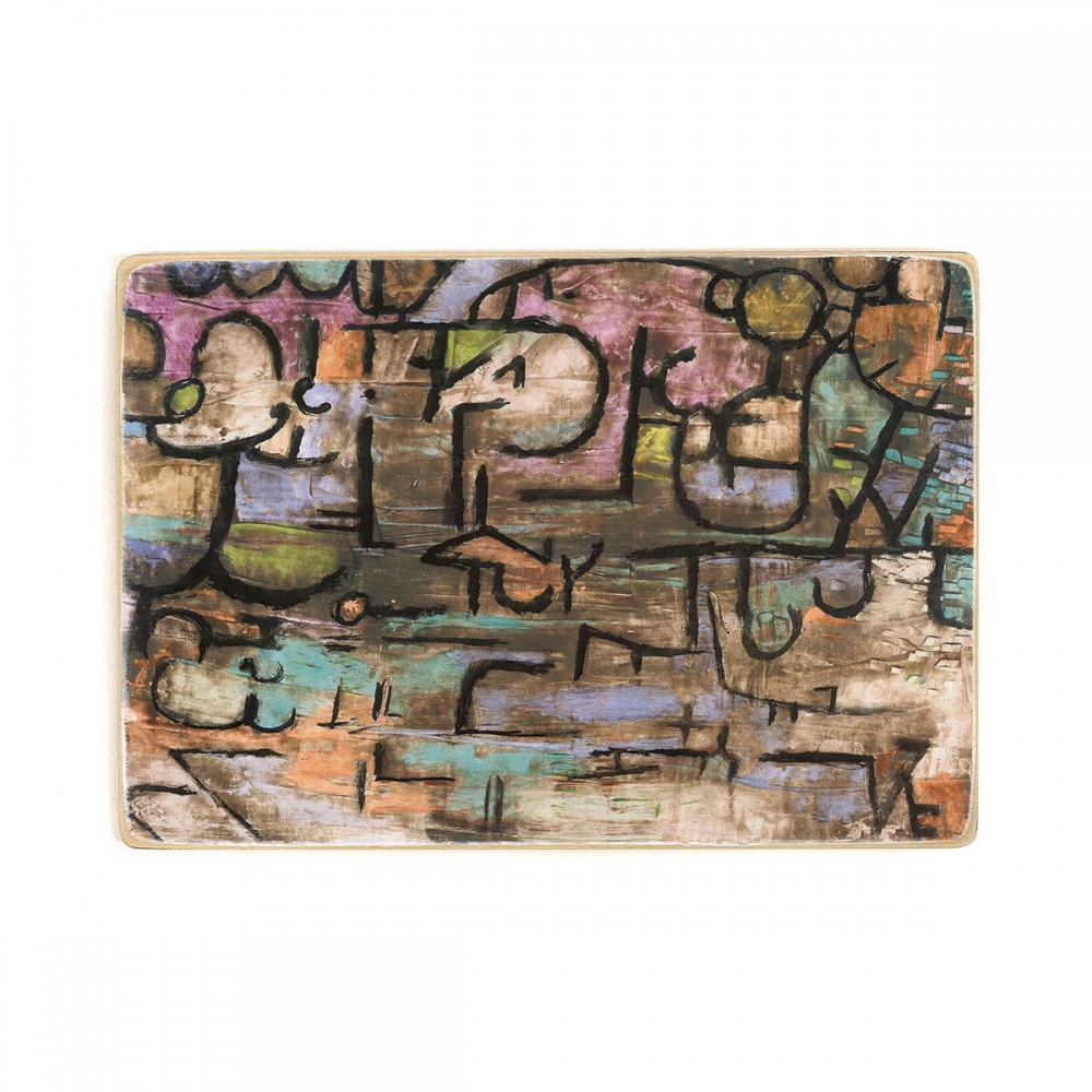 

Деревянный постер Искусство Paul Klee - After The Flood А2