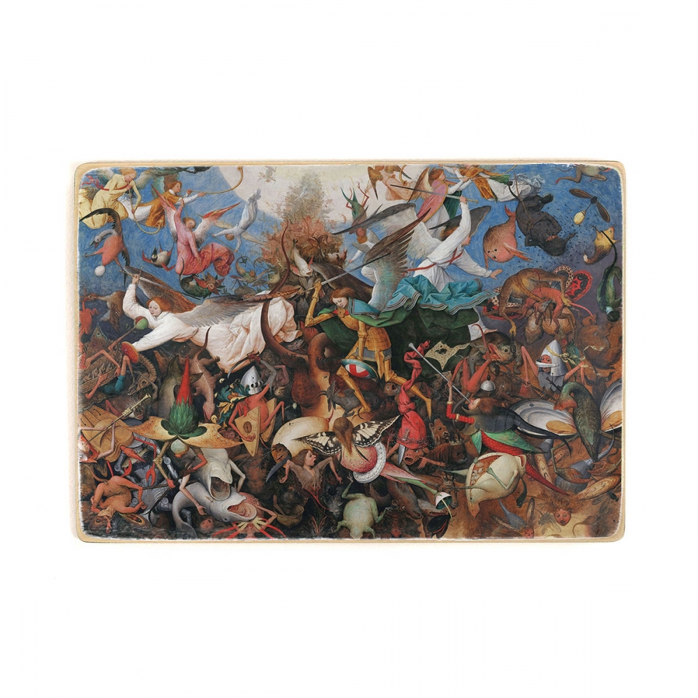 

Деревянный постер Искусство Pieter Bruegel the Elder - The Fall of the Rebel Angels А1