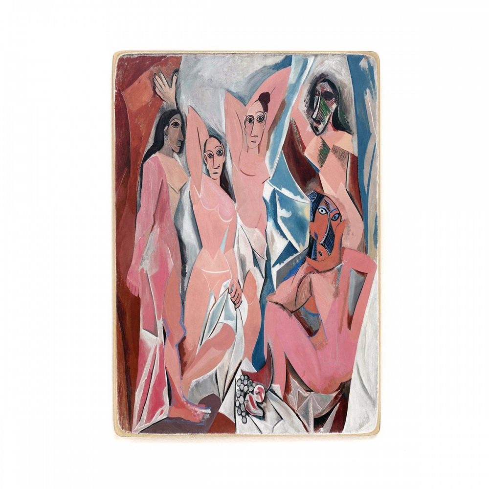 

Деревянный постер Искусство The Young Ladies of Avignon, (The Brothel of Avignon) - Pablo Picasso (1907) А2