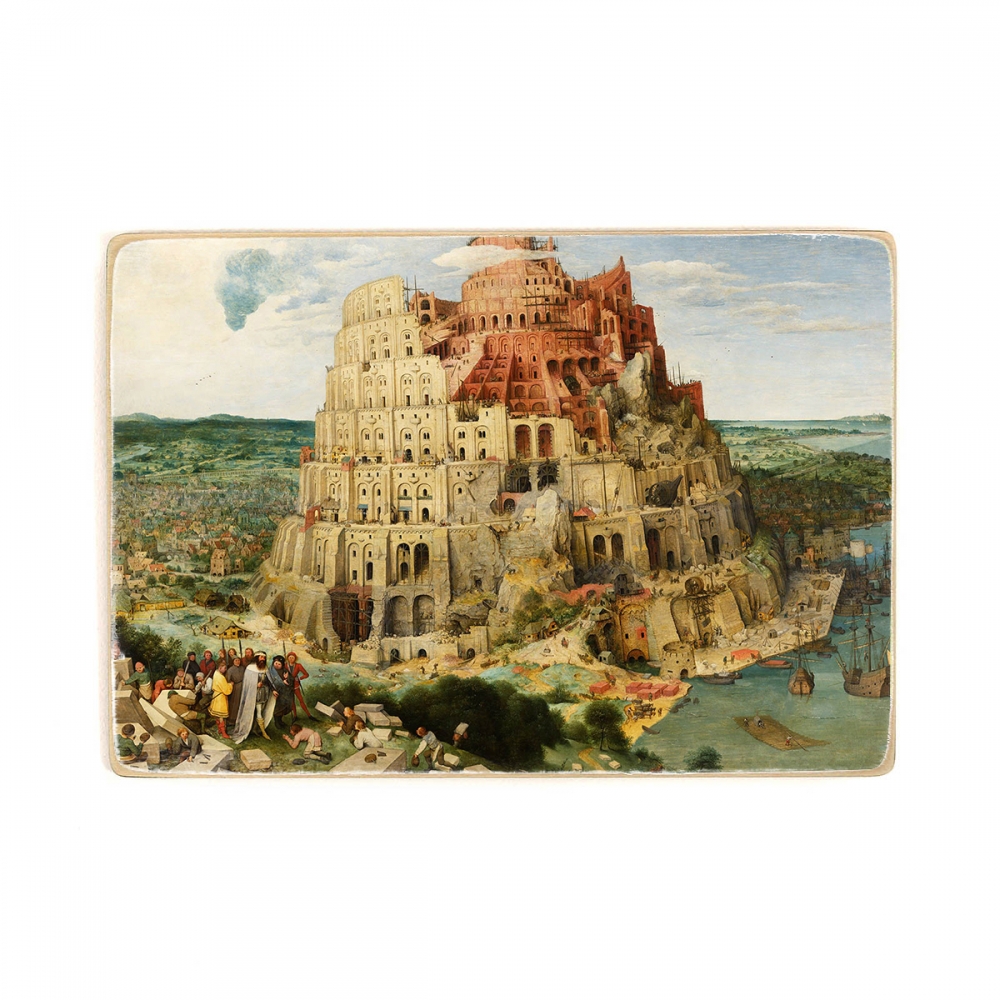 

Деревянный постер Искусство Pieter Bruegel the Elder - The Tower of Babel А2