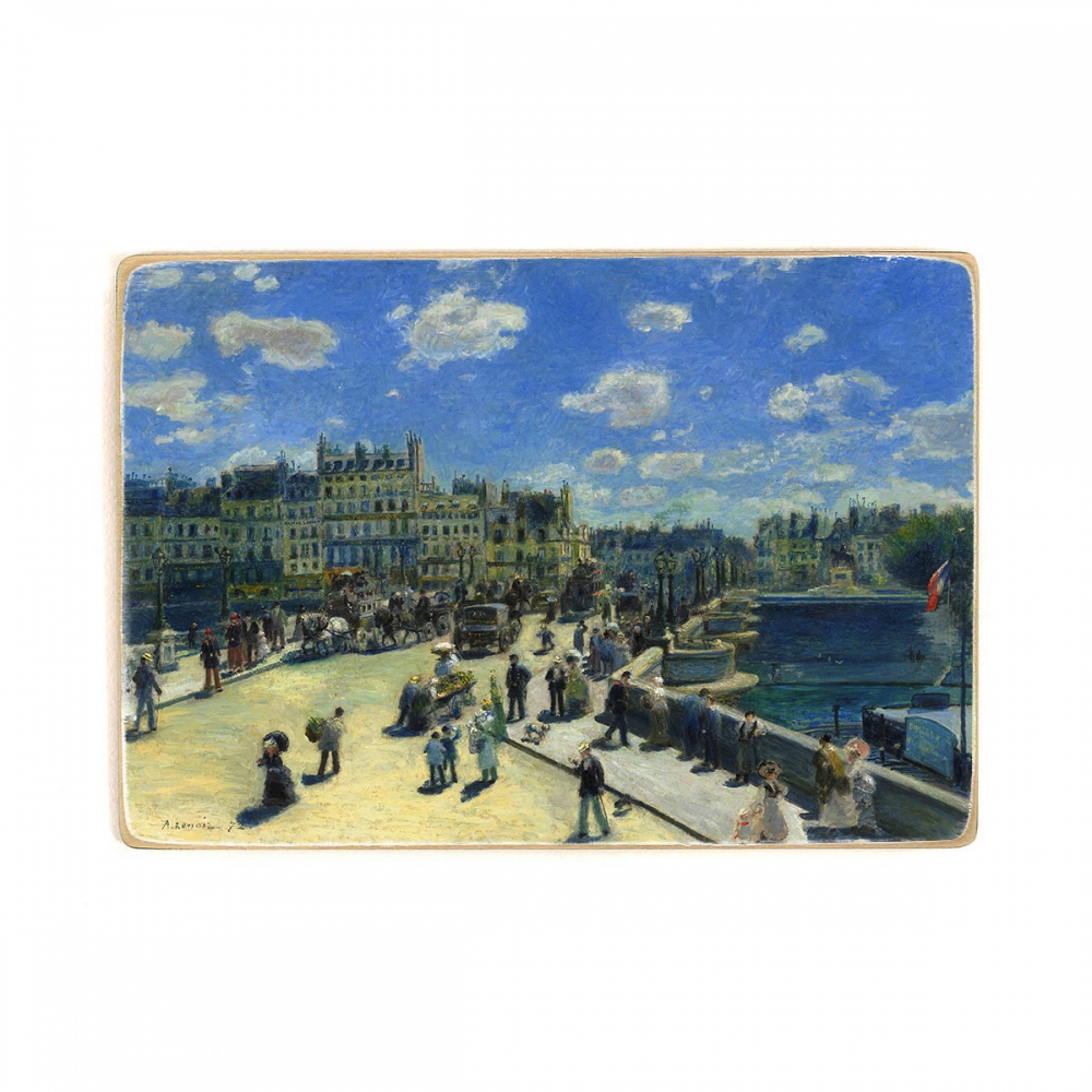 

Деревянный постер Искусство Auguste Renoir - Pont Neuf, Paris А2