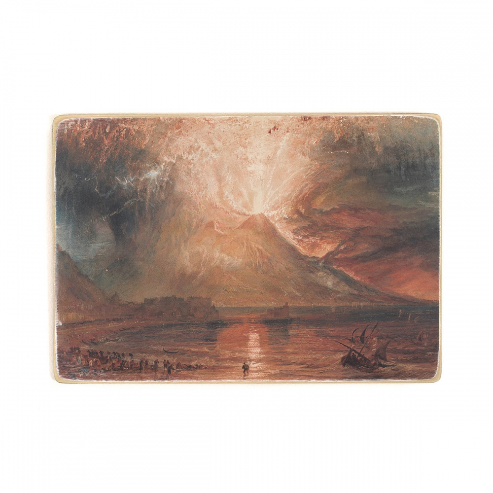 

Деревянный постер Искусство Joseph Mallord William Turner - Vesuvius in Eruption А2