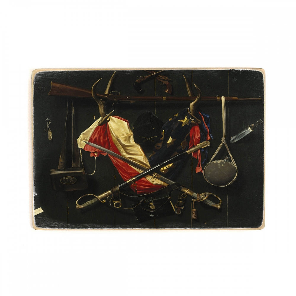 

Деревянный постер Искусство Alexander Pope - Emblems of the Civil War А1
