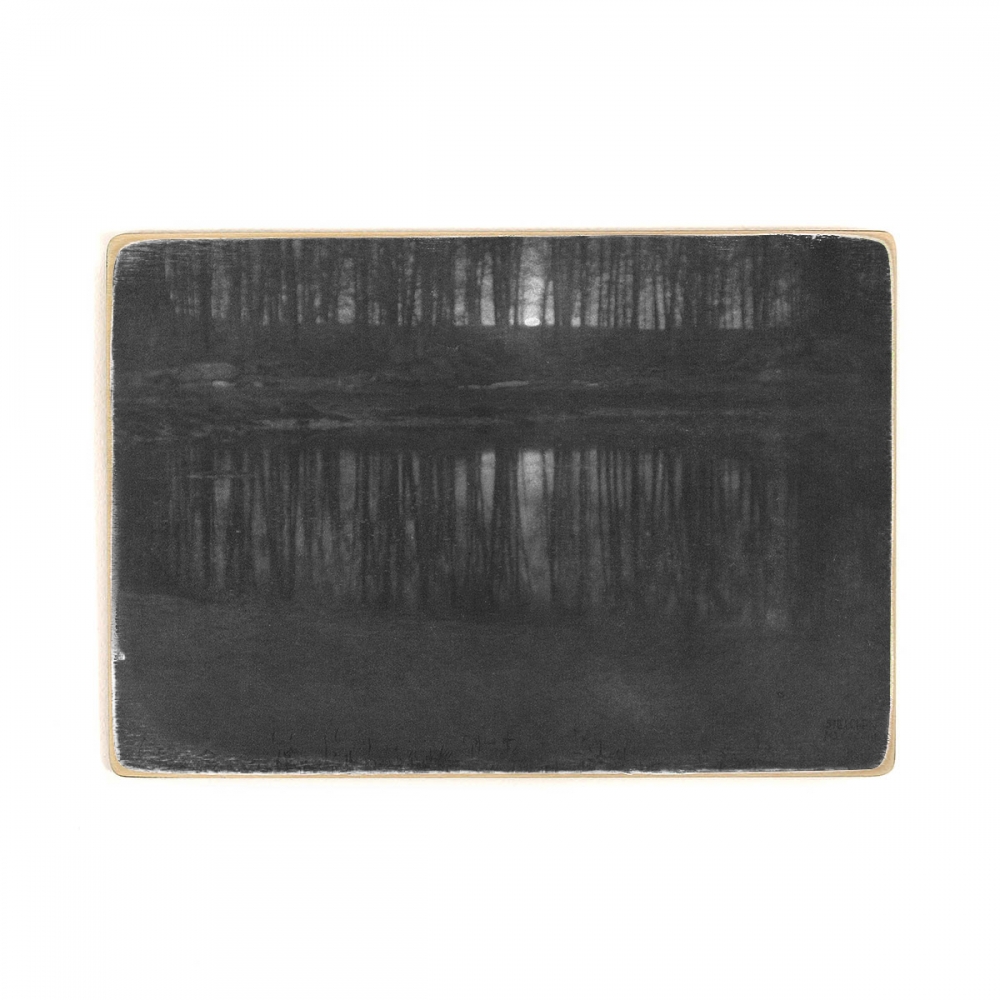 

Деревянный постер Искусство Edward Steichen - Moonlight - The Pond А1