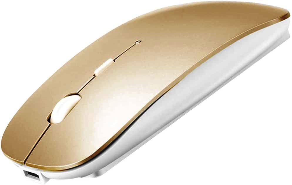 

Мышь беспроводная SK68, gold