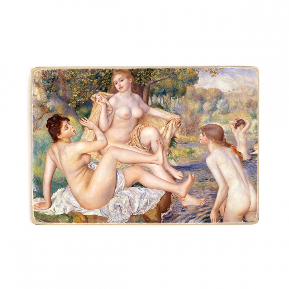 

Деревянный постер Искусство The Large Bathers - Pierre-Auguste Renoir (1884-1887) А2