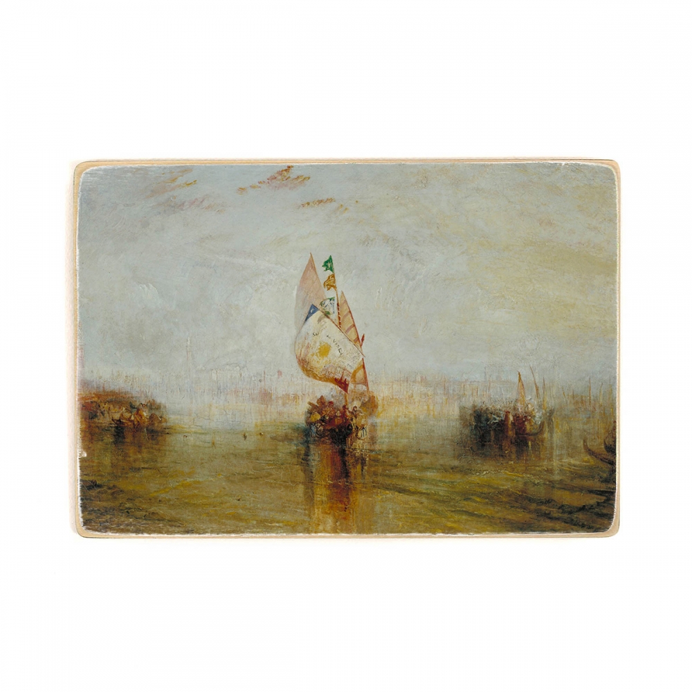 

Деревянный постер Искусство Joseph Mallord William Turner - The Sun of Venice Going to Sea А1