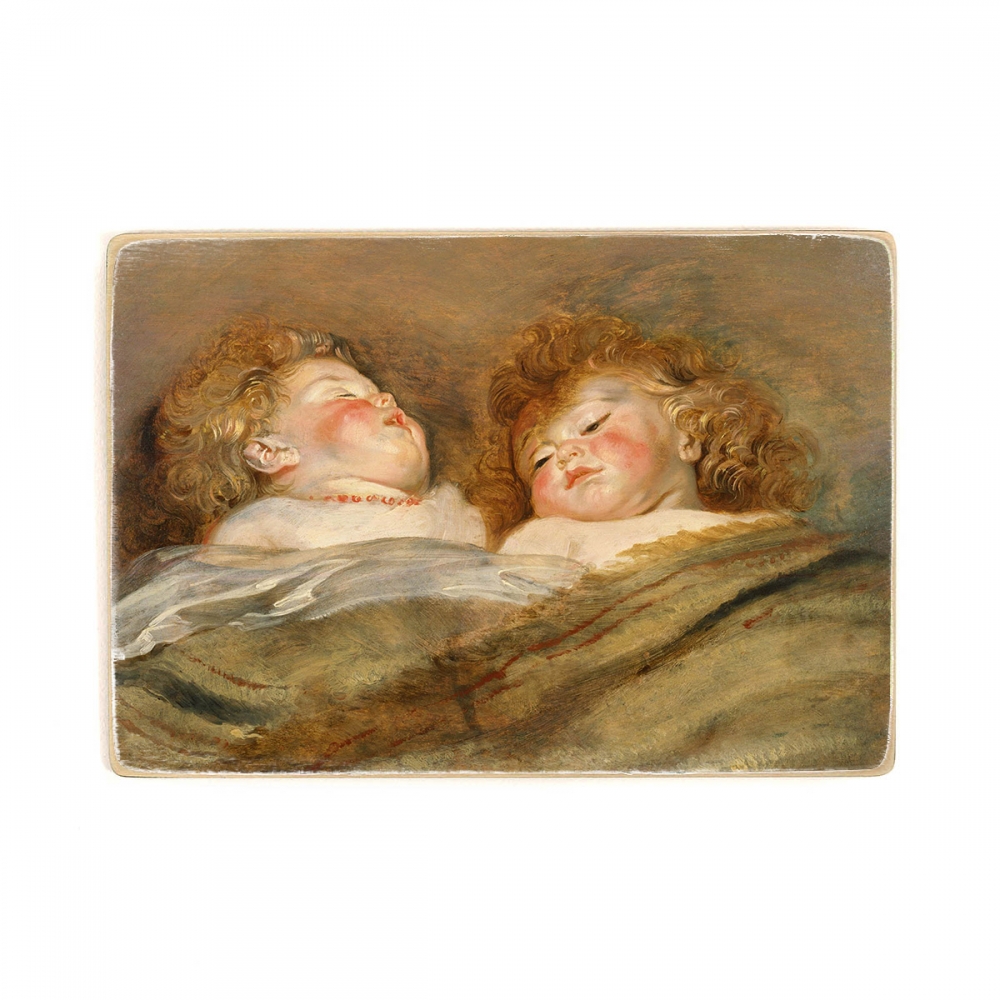 

Деревянный постер Искусство Peter Paul Rubens - Two Sleeping Children А1