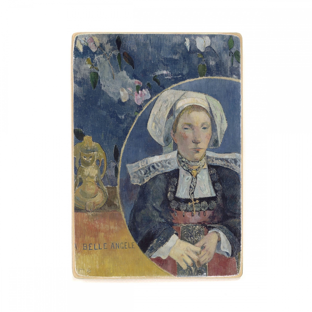 

Деревянный постер Искусство Paul Gauguin - La Belle Angèle А2
