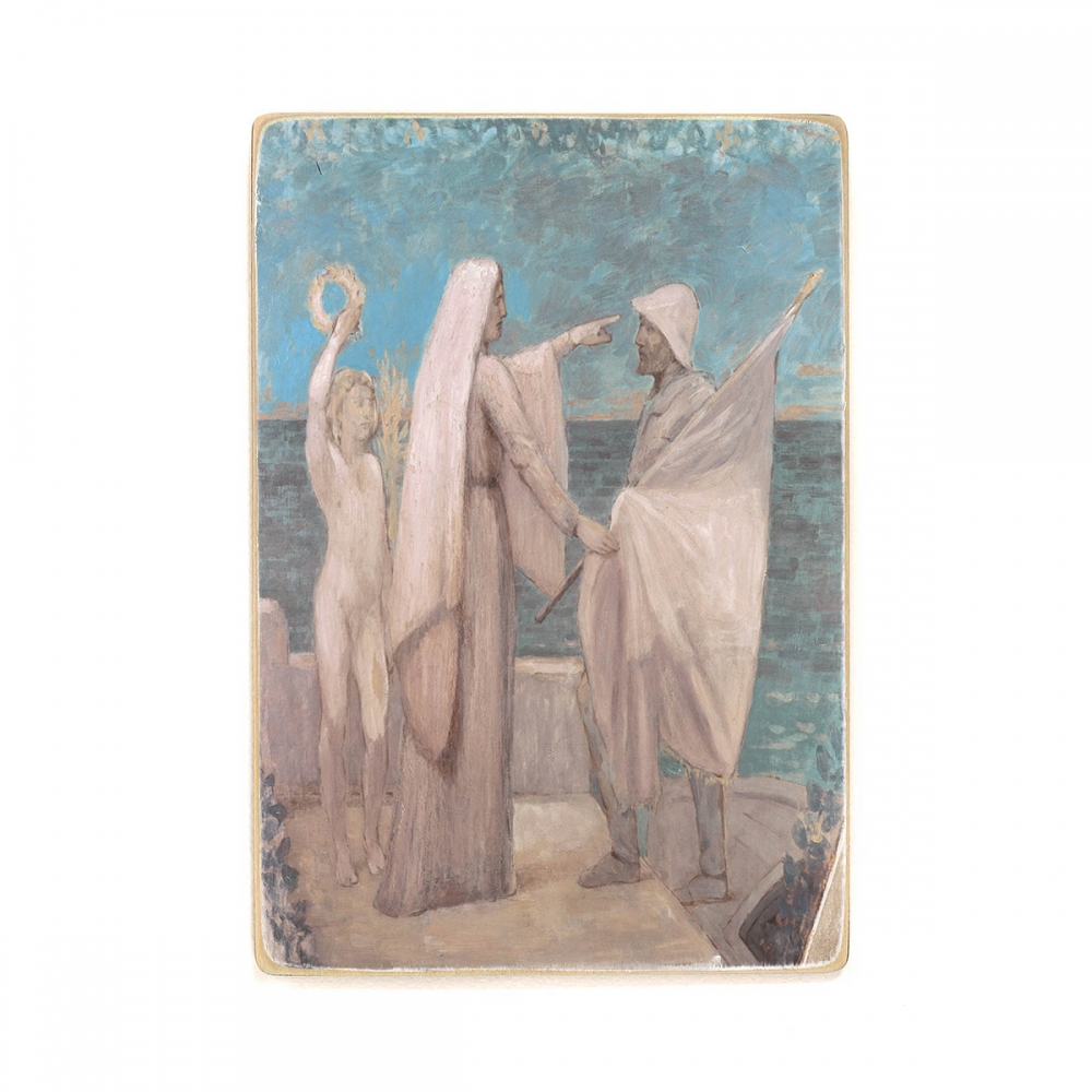 

Деревянный постер Искусство Pierre Puvis de Chavannes - Study for Patriotism А2