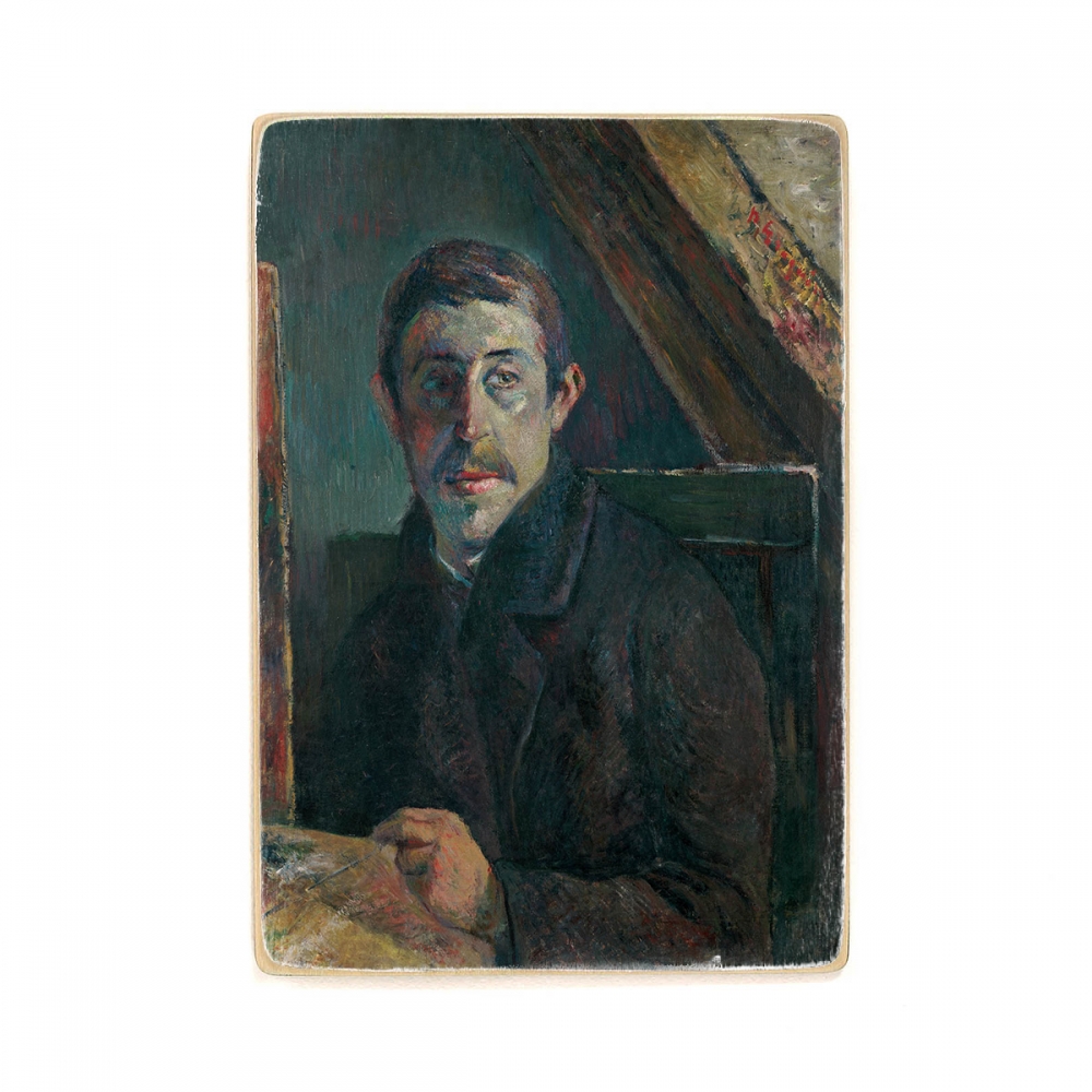 

Деревянный постер Искусство Paul Gauguin - Self-Portrait А1