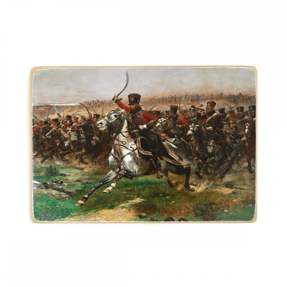 

Деревянный постер Искусство Edouard Detaille - Vive LEmpereur А2