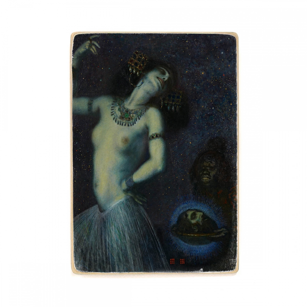 

Деревянный постер Искусство Franz von Stuck - Salome (1906) А2