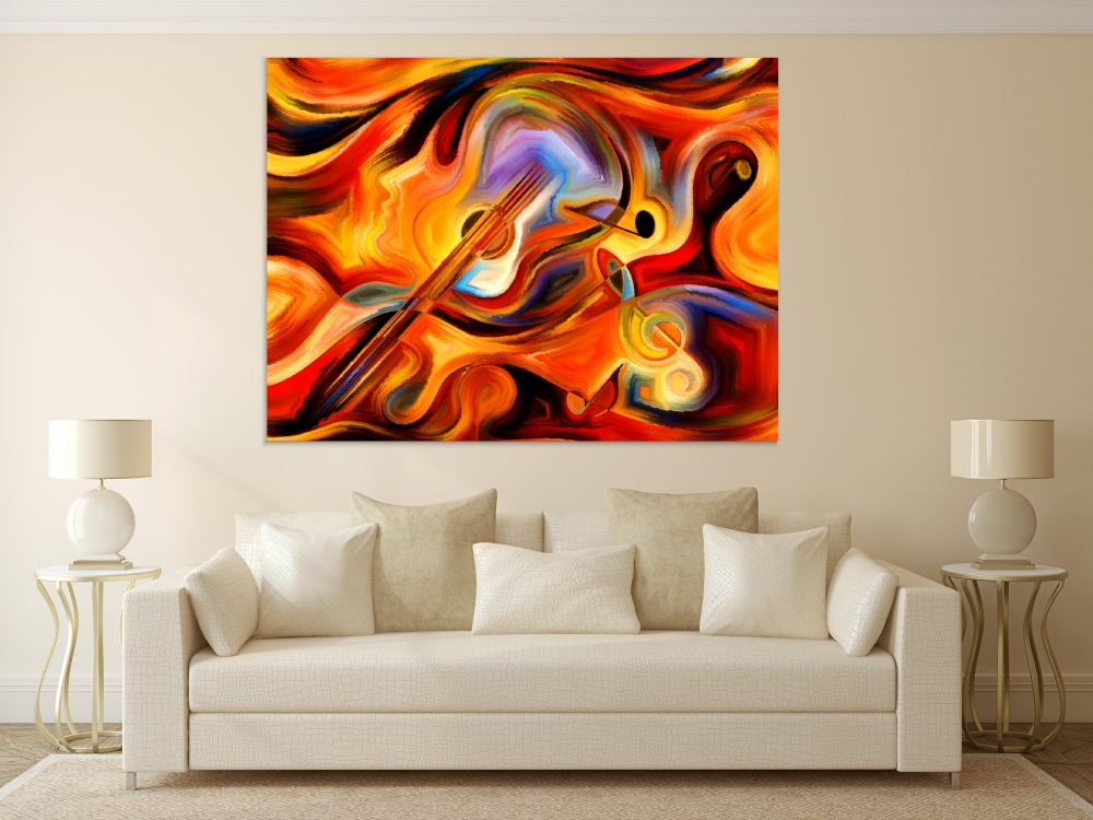 

Картина на холсте Абстракция Inner Melody Series 50х65 см.