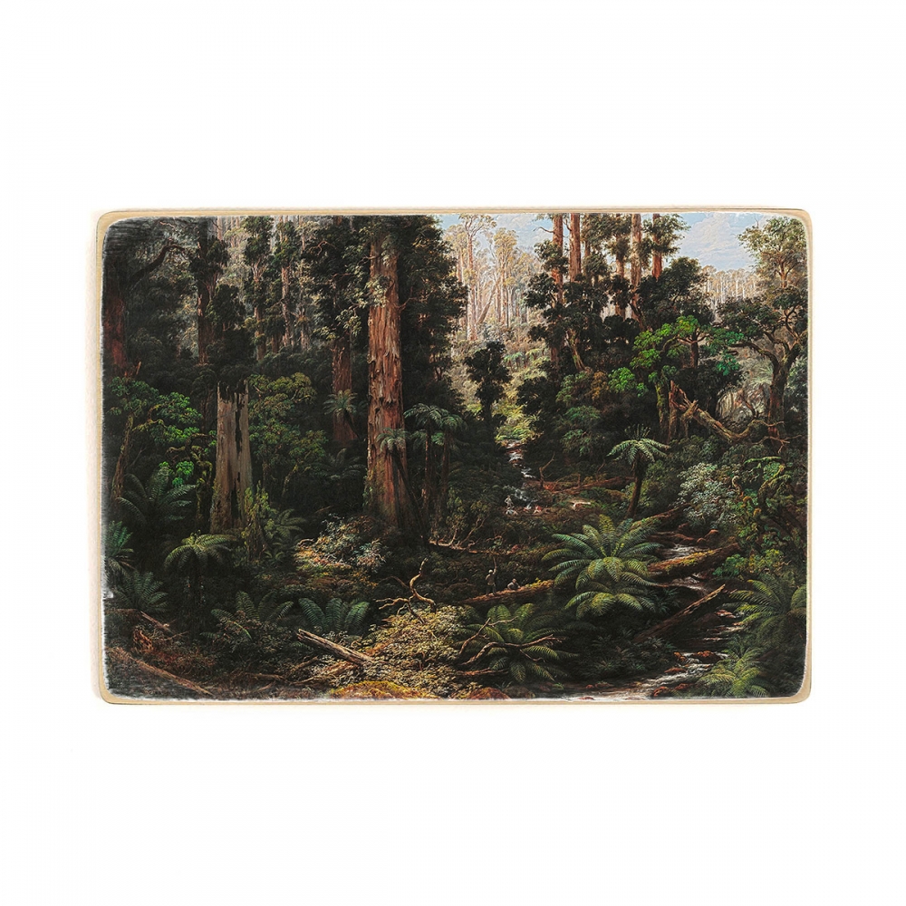 

Деревянный постер Искусство Isaac Whitehead - In the Sassafras Valley, Victoria А2