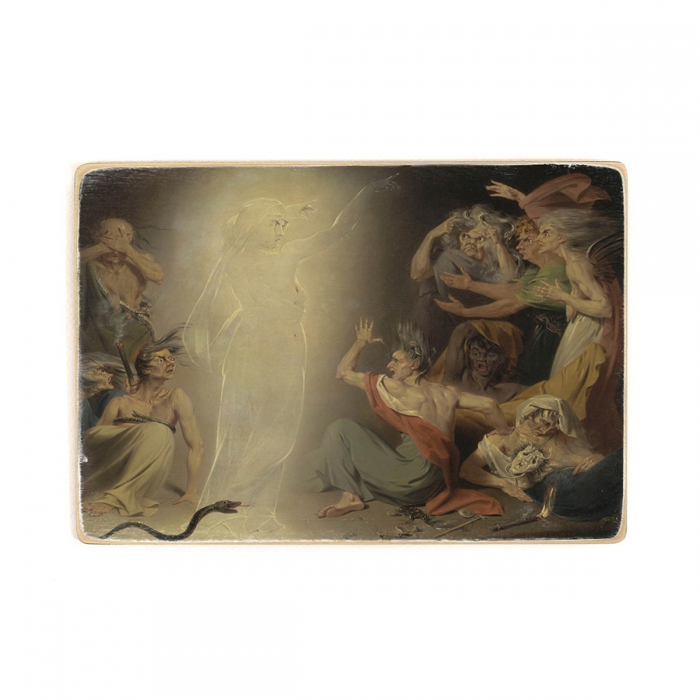 

Деревянный постер Искусство John Downman - The Ghost of Clytemnestra Awakening the Furies А1
