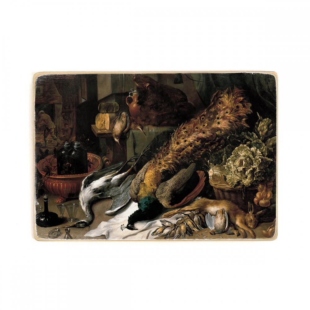 

Деревянный постер Искусство Frans Snyders - Still Life with a Wine Cooler А1