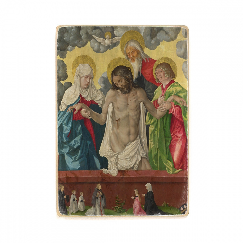 

Деревянный постер Искусство Hans Baldung Grien - The Trinity and Mystic Pietà А2